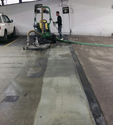 garage floor cleaning